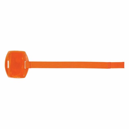 Ergodyne Squids 3386 Arm Band ID/Badge Holder, Vertical, Orange 3.75 x 4.25 Holder, 2.5 x 4 Insert, 10PK 19972